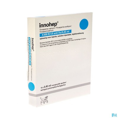 Innohep Ser Sc 10 X 4500 Iu 0,45ml