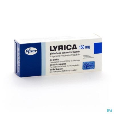 Lyrica 150mg Harde Caps 56 X 150mg