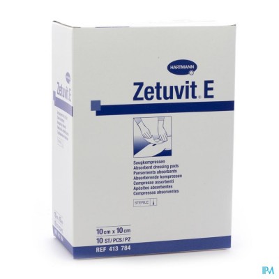 Zetuvit E 10x10cm St. 10 P/s