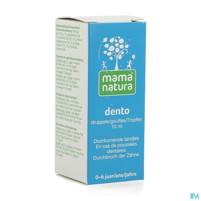 Mama natura dento 10 ml orale druppels