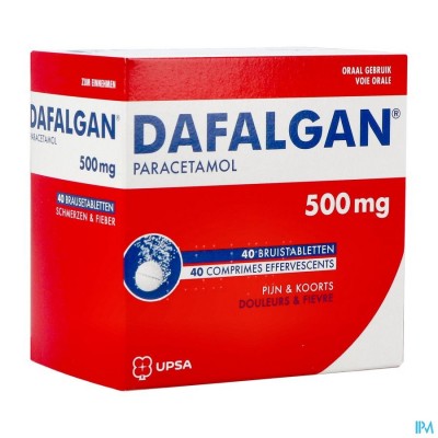 Dafalgan 500mg Bruistabletten 40