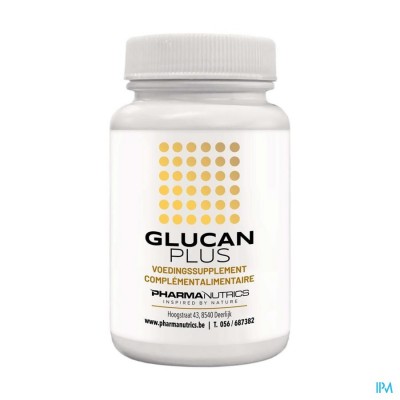 Glucan Plus Caps 30 Pharmanutrics