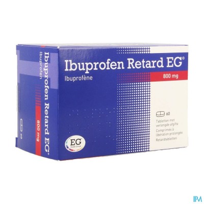 Ibuprofen Retard EG 800 Mg Verl.Afg. Tabl 60X800Mg
