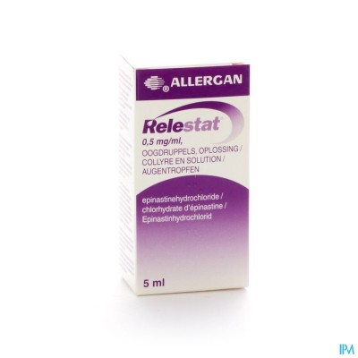 Relestat 0,5mg/ml Collyre - 5ml