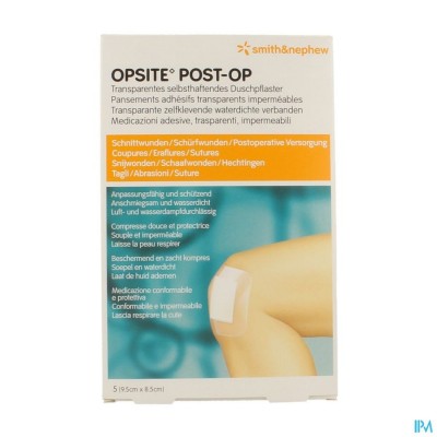 Opsite Post Op N 9,5cmx 8,5cm 5 66030314