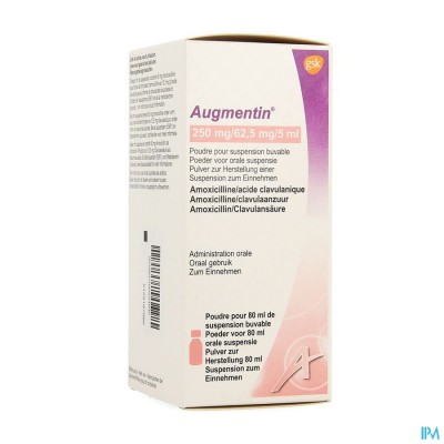 Augmentin Sir 1x80ml 250mg-62,50mg