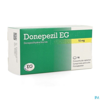 Donepezil EG 10,0Mg Filmomh Tabl 98X10,0Mg