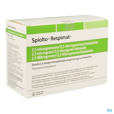 Spiolto Respimat 2,5/2,5 Opl Inh.patr.3x60d+1inhal