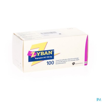 Zyban Comp. Verl. Afg. 100 X 150mg