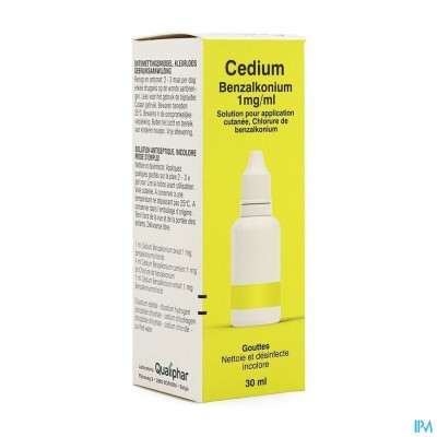 Cedium Benzalkonium Sol. 30ml