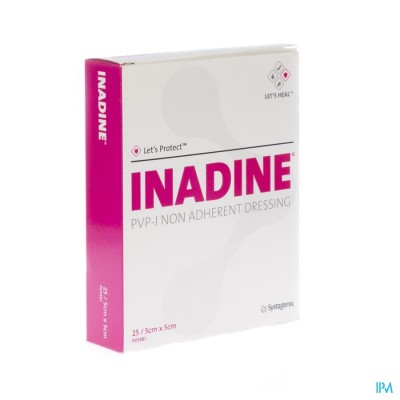 Inadine Kp Doordr. 5,0x 5,0cm 25 P01481