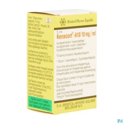 Kenacort-a 10 Fl 1 X 50mg/5ml