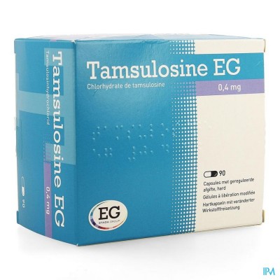 Tamsulosine EG Caps  90 X 0,4 Mg