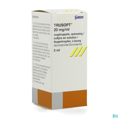 Trusopt Ocumeter Plus 20mg/ml Collyre Sol 5ml