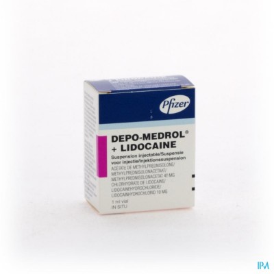 Depo-medrol Lidoc 40mg Vial 40mg/ml 1 X 1ml