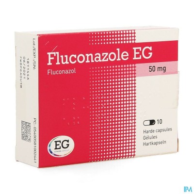 Fluconazol EG  50 Mg Caps 10