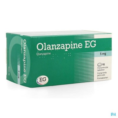 Olanzapine EG  5 Mg Filmomh Tabl 98 X  5,0 Mg