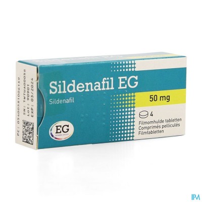 Sildenafil EG  50 Mg Filmomh Tabl  4 X  50 Mg