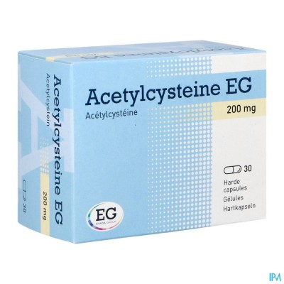 Acetylcysteine EG Caps  30 X 200 Mg