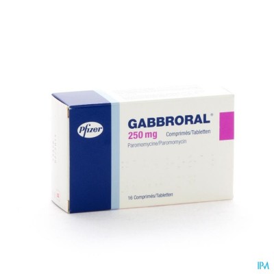 Gabbroral Comp 16 X 250mg