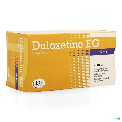 Duloxetine EG 60Mg Maagsapresist Caps 98