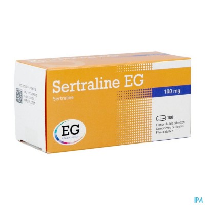 Sertraline EG 100Mg Tabl 100X100 Mg