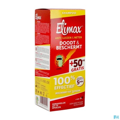 Elimax Shampoo Tegen Luizen Fl 250ml