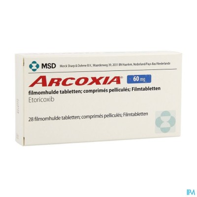 Arcoxia 60mg Comp 28