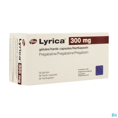 Lyrica 300mg Harde Caps 56 X 300mg