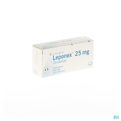 Leponex Comp Sec 30x 25mg