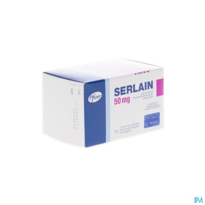 Serlain 50mg Filmomh Tabl 100 X 50mg