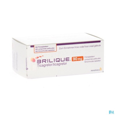 Brilique 90mg Filmomh Tabl 168 X 90mg