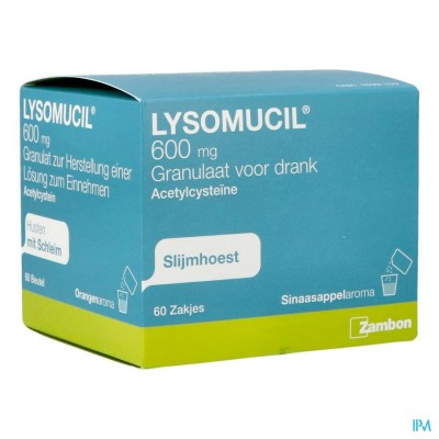 Lysomucil 600 Gran Sach 60 X 600mg