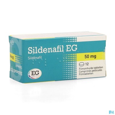 Sildenafil EG  50 Mg Filmomh Tabl 12 X  50 Mg