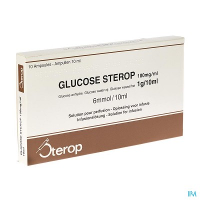 Glucose 10 % Sterop 1g/10ml 10