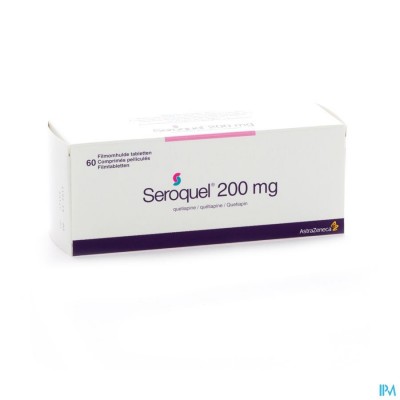 Seroquel 200 Comp 60 X 200mg