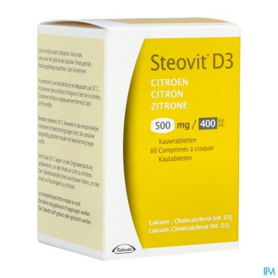 Steovit D3 500mg/400ie Comp 60