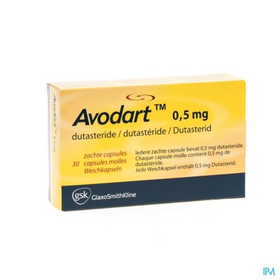 Avodart Neua Pharma Impex Caps Zacht 30x0,5mg Pip