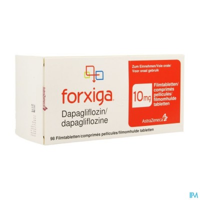 Forxiga 10mg Filmomhulde Comp 98 X 10mg