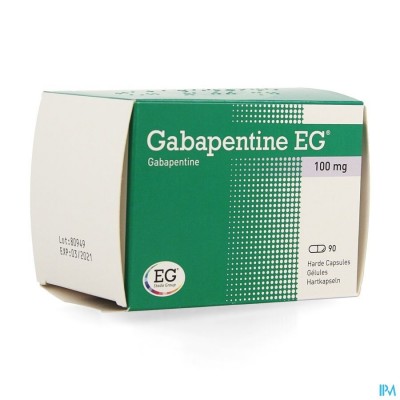 Gabapentine EG 100Mg Caps  90 X 100 Mg