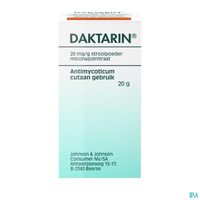 Daktarin Pulv Derm 1 X 20g 2%