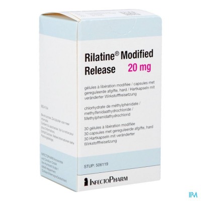 Rilatine Modified Release 20mg Caps 30x20mg