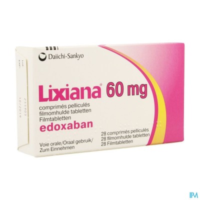 Lixiana 60mg Filmomh Tabl 28 X 60mg