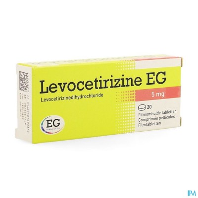 Levocetirizine EG 5 Mg Filmomh Tabl 20