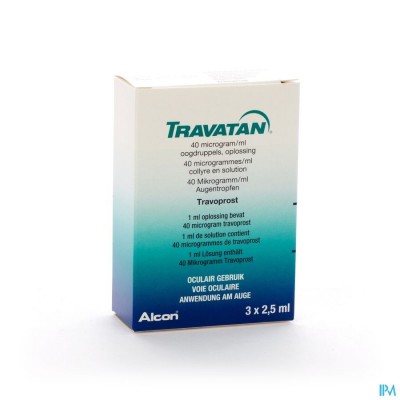 Travatan Nf Collyre Sol 3x2,5ml