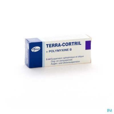 Terra-cortril Susp Opht/otic 1 X 5ml