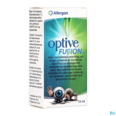 Optive Fusion Ster Opl Fl 10ml