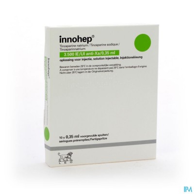 Innohep Ser Sc 10 X 3500 Iu 0,35ml