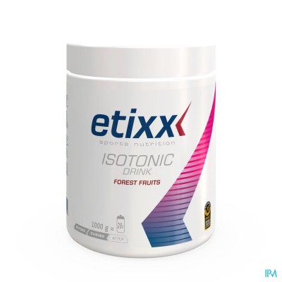 Etixx Isotonic Forest Fruit Pdr Pot 1000g
