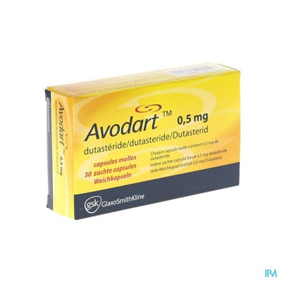 Avodart Pi Pharma Comp 30x0,50mg Pip